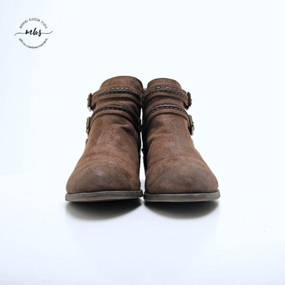 Carlos Santana Laney Textile Ankle Booties - Picture 3 of 14